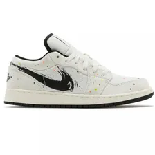 Кроссовки NIKE Air Jordan 1 Low SE (GS) Paint Splatter
