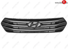 Решётка радиатора SAT (хром) Hyundai Creta GS (2015-2019) (Цвет: серый.)