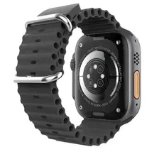 Умные смарт-часы Smart Watch GS ULTRA 8 Black 2.05 Наручные безрамочные часы с беспроводной зарядкой Черный