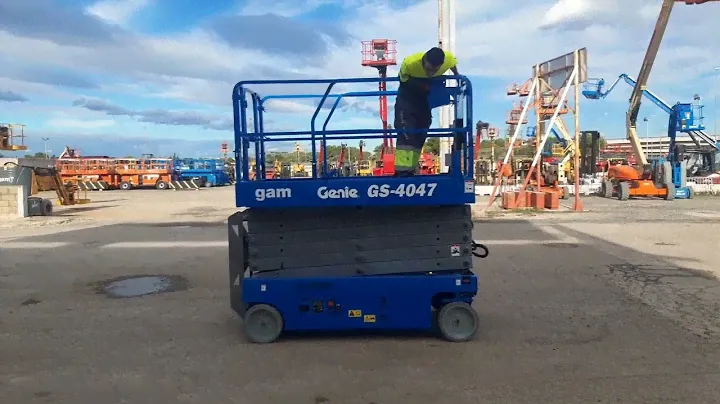Plataforma tijera eléctrica GENIE GS-4047