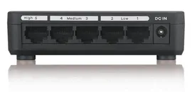 Коммутатор Zyxel GS-105S V2 неуправляемый 5 портов 10/100/1000Mbps
