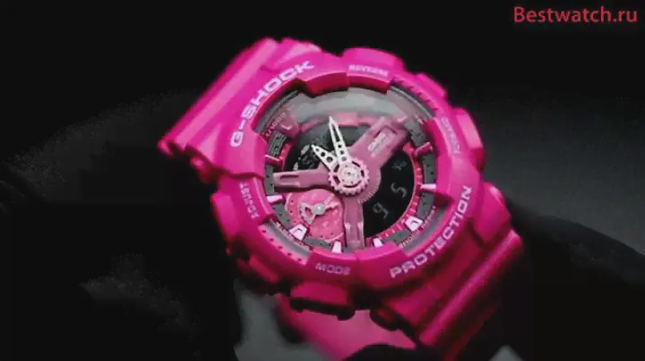 Обзор японских часов Casio G-Shock GMA-S110MP