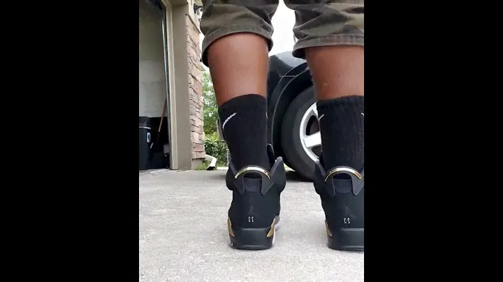 Jordan 6 DMP 2020 on Foot