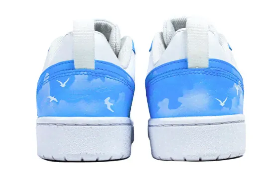 Кроссовки Nike Court Borough Low 2 GS BQ5448-100-2