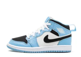 Air Jordan 1 Mid "Ice Blue" GS