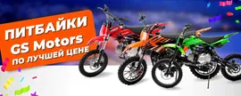 GS Motors Мотоцикл, Питбайк, 110 см³ / 8 л.с.