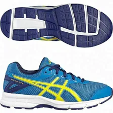 Кроссовки ASICS GEL-GALAXY 9 GS C626N-4903 (р.7, гол.жел.син)